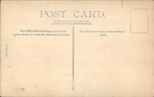 Ak Peebles Schottland, Panorama