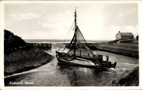 Ak Kadzand Cadzand Zeeland, Hafen, Boot