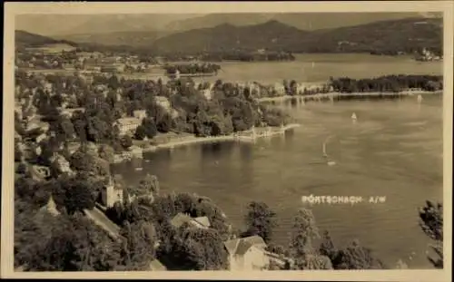 Ak Pörtschach am Wörther See Kärnten, Panorama