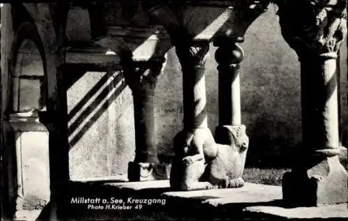 Ak Millstatt am See Kärnten, Kreuzgang