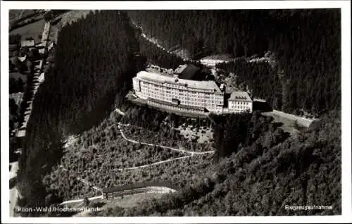 Ak Brilon im Hochsauerlandkreis, Luftaufnahme