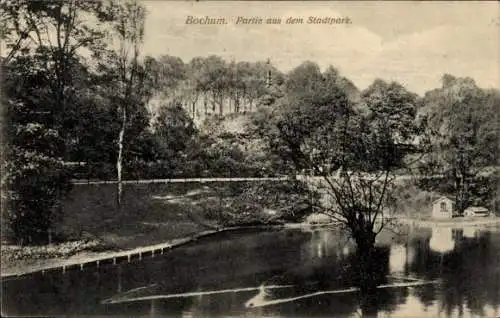 Ak Bochum im Ruhrgebiet, Stadtpark