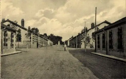 Ak Asfeld Ardennes, Hindenburgstraße