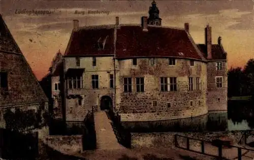 Ak Lüdinghausen im Münsterland Westfalen, Burg Vischering