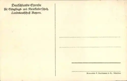 Ak Isabelle Prinzessin von Bayern mit Kindern, Portrait