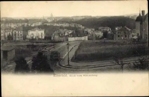 Ak Elberfeld Wuppertal, Blick vom Nützenberg