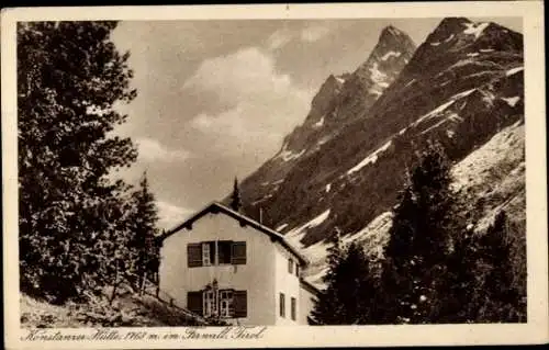 Ak Sankt Anton am Arlberg Tirol, Konstanzer Hütte