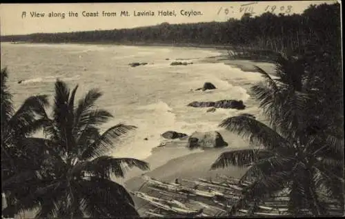 Ak Ceylon Sri Lanka, Küste, Mt. Lavinia Hotel