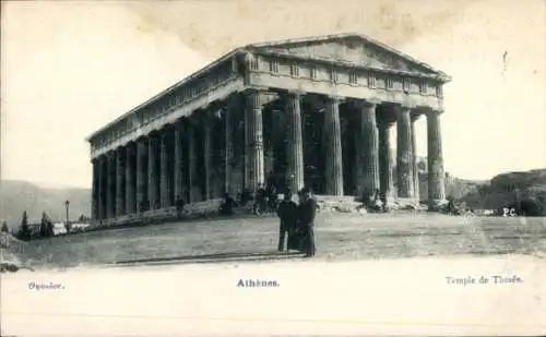 Ak Athen Griechenland, Temple de Thesée, Theseion, Tempel des Hephaistos