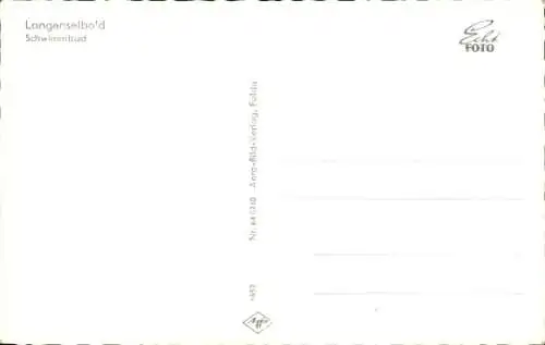 Ak Langenselbold in Hessen, Schwimmbad