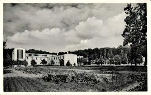 Ak Großkrotzenburg, Kreuzburg, Missionshaus, Felder