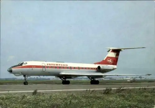 Ak Passagierflugzeug Tupolew Tu-134, Interflug