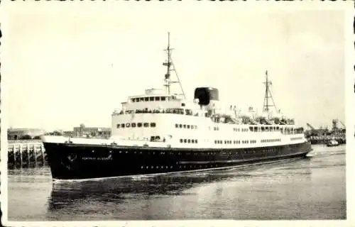 Ak Ostende Westflandern, Fährschiff von Oostende nach Dover