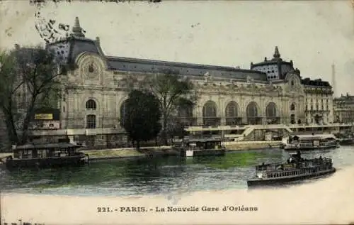 Ak Paris VII, Bahnhof New Orleans