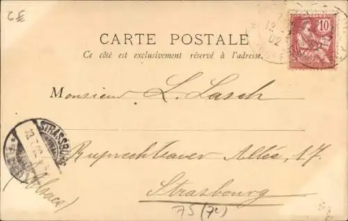 Ak Paris VIIIe Élysée, Pont Alexandre III