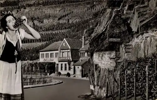 Ak Walporzheim Bad Neuenahr Ahrweiler in Rheinland Pfalz, Hotel zum Sänger