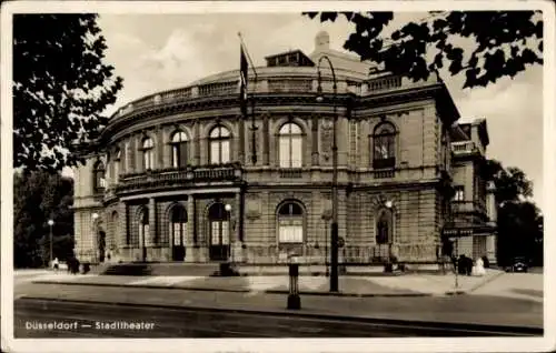 Ak Düsseldorf am Rhein, Stadttheater