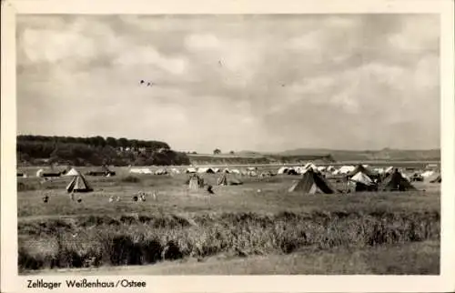 Ak Weißenhaus Wangels in Ostholstein, Zeltlager