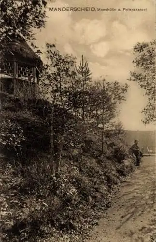 Ak Manderscheid in der Eifel, Mooshütte, Pellenzkanzel