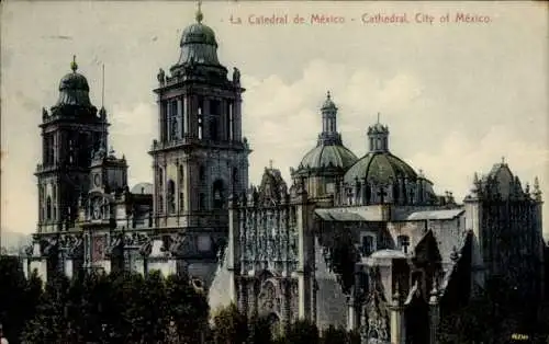 Ak Mexiko Stadt, Kathedrale