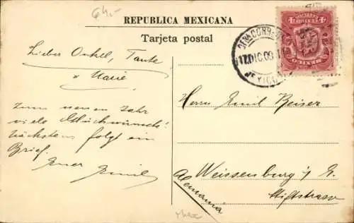 Ak Mexiko Stadt, Kathedrale