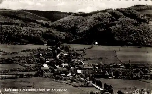 Ak Altenhellefeld Sundern Sauerland, Panorama