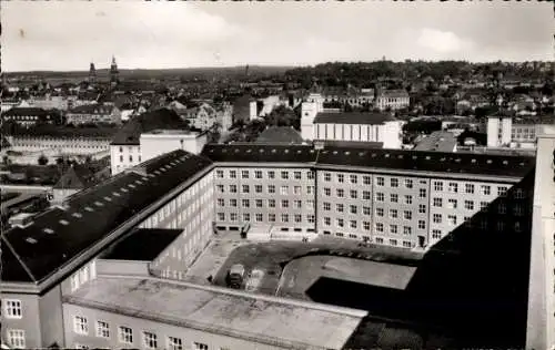 Ak Erlangen in Mittelfranken Bayern, Teilansicht, Gebäude