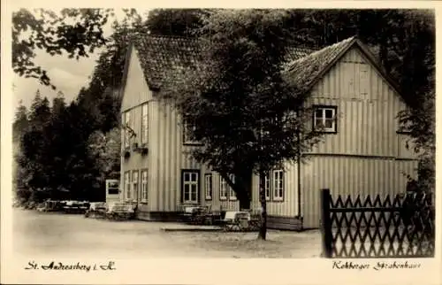 Ak Sankt Andreasberg Braunlage im Oberharz, Rehberger Grabenhaus