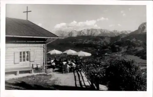 Foto Ak Garmisch Partenkirchen in Oberbayern, Hütte