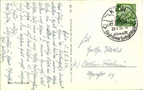 Ak Krün in Oberbayern, Panorama, Zugspitzmassiv