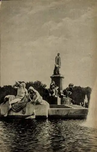 Ak Berlin Tiergarten, Bismarck Denkmal