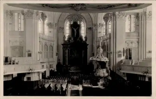 Foto Ak Hamburg Mitte Neustadt, Michaeliskirche, Kirche St. Michaelis, Innenansicht