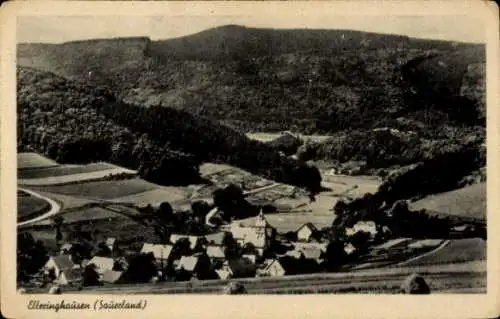 Ak Elleringhausen Olsberg im Sauerland, Panorama