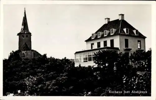 Ak Elten Emmerich am Niederrhein, Kurhaus, Abdijkerk