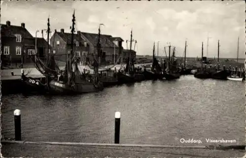 Ak Ouddorp Südholland, Fischerhafen, Boote