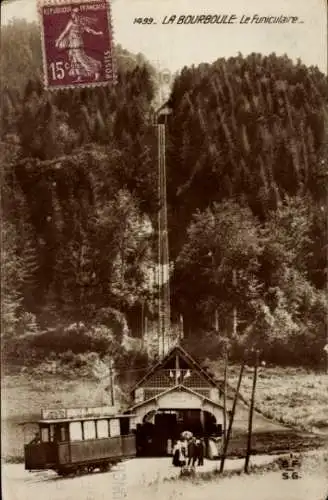 Ak La Bourboule Puy-de-Dôme, Seilbahn