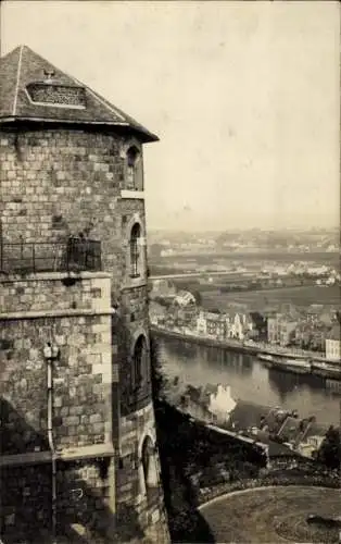 Foto Ak Namur Wallonien, Zitadelle, Festungsturm, Aussicht