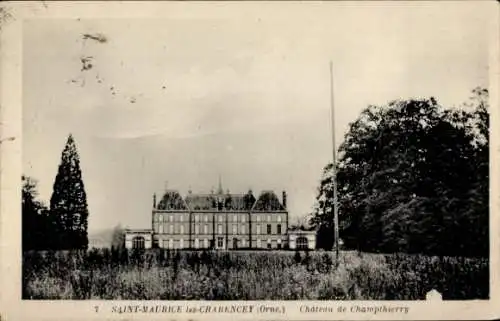 Ak Saint Maurice lès Charencey Orne, Chateau de Champthierry