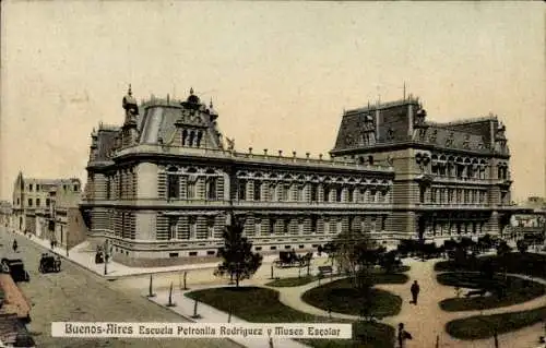 Ak Buenos Aires Argentinien, Schule Petronila Rodriguez, Schulisches Museum