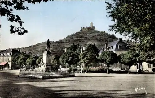 Ak Saint Céré Lot, La Place