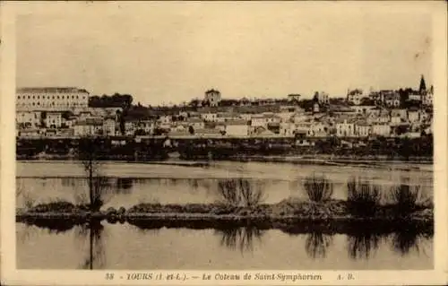 Ak Tours Indre et Loire, Le Coteau de Saint-Symphorien