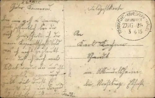 Foto Ak Deutsche Soldaten in Uniformen, I WK