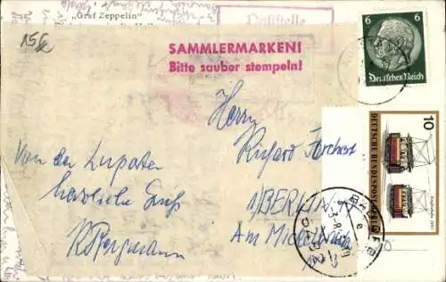 Ak Friedrichshafen am Bodensee, Luftschiff LZ 127 Graf Zeppelin, Einbringen in die Luftschiffhalle