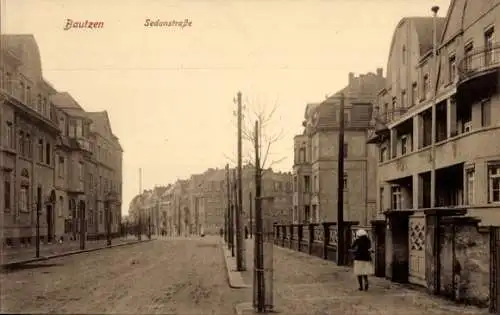 Ak Bautzen in der Lausitz, Sedanstraße