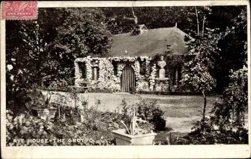 Ak Hoddesdon Hertfordshire England, Rye House, die Grotte