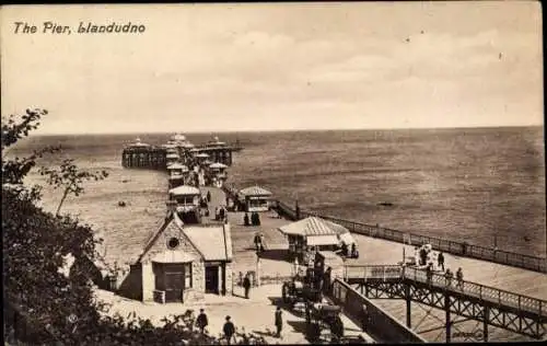 Ak Llandudno Wales, Pier