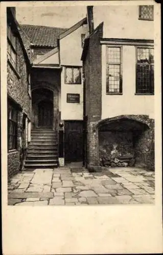 Ak Norwich Norfolk England, Fremdenhalle