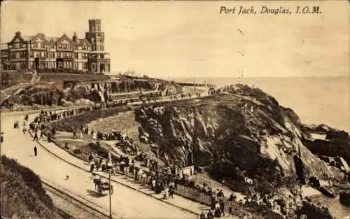 Ak Douglas Isle of Man, Port Jack
