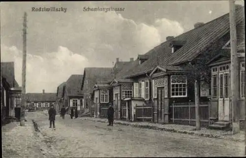 Ak Radziwiliszky Radwilischken Radviliškis Litauen, Schawlanystraße