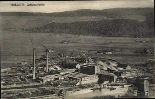 Ak Hallein in Salzburg, Zellulosefabrik